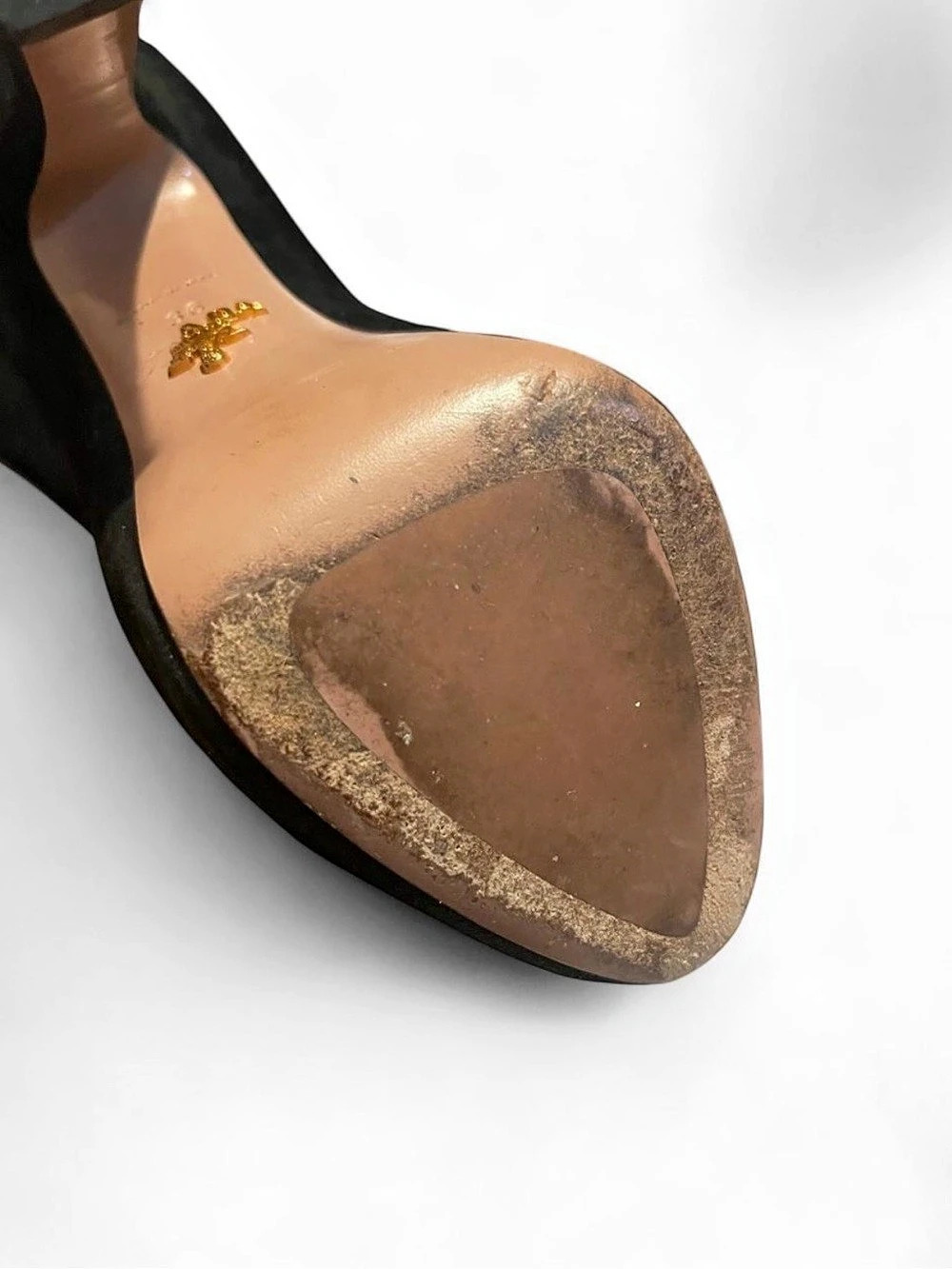 Prada Lace-Up Heels in Black EU 36 - Picture 7 of 8